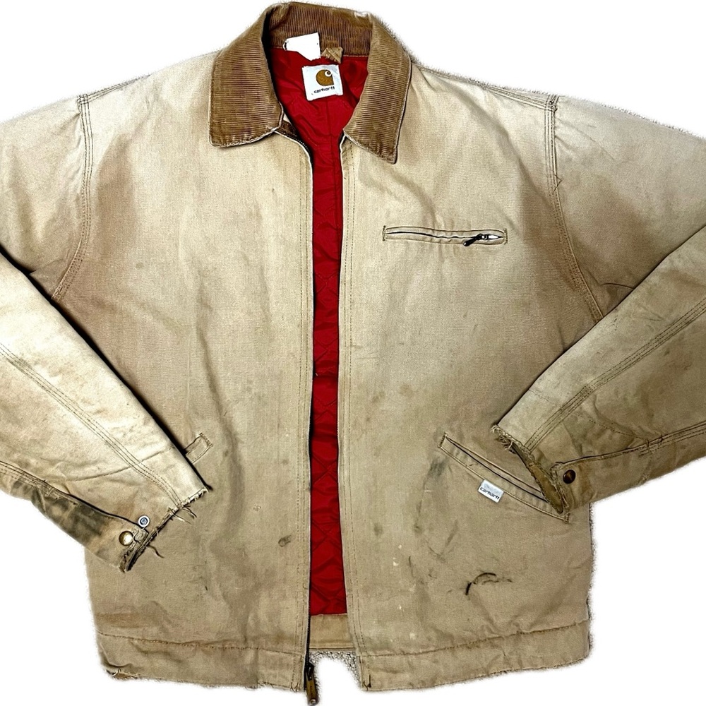 Vintage 80’s Carhartt Detroit Jacket - Tan